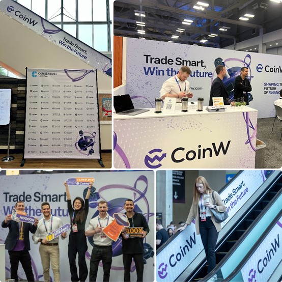 CoinW Enters "Fast Lane" with Consensus 2023 Partnership
